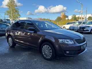2015 Skoda Octavia III (A7), коричневый, 1290000 рублей, вид 4