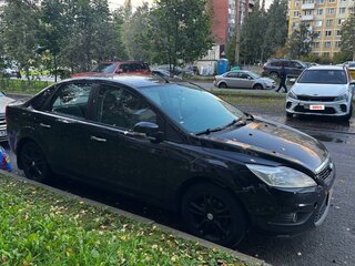 2008 Ford Focus II Рестайлинг, чёрный, 450000 рублей, вид 3
