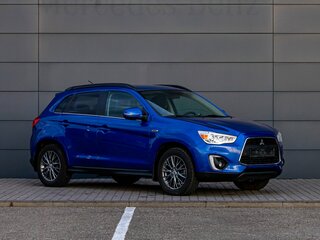 2014 Mitsubishi ASX I Рестайлинг, синий, 1355000 рублей, вид 3