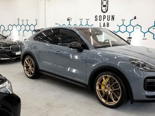 2022 Porsche Cayenne Turbo GT Coupé III, серый, 20000000 рублей, вид 4