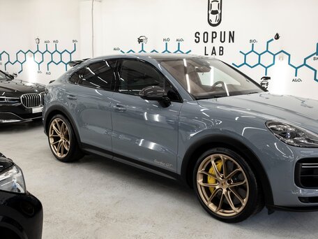2022 Porsche Cayenne Turbo GT Coupé III, серый, 19500000 рублей, вид 4