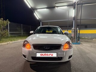 2013 Lada (ВАЗ) Priora I Рестайлинг, белый, 455000 рублей, вид 3