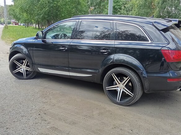 2006 Audi Q7 I (4L), чёрный, 1050000 рублей - вид 8