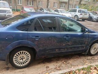 2008 Ford Focus II Рестайлинг, синий, 400000 рублей, вид 5