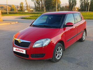2009 Skoda Fabia II, пурпурный, 335000 рублей, вид 1