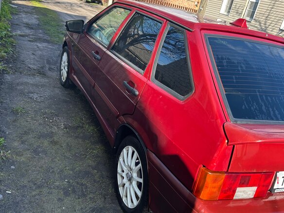 2008 Lada (ВАЗ) 2114, красный, 250000 рублей - вид 3
