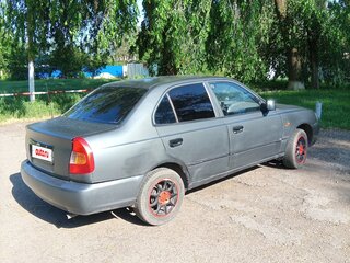 2004 Hyundai Accent ТагАЗ II, серый, 270000 рублей, вид 5