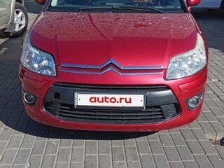 2010 Citroen C4 I Рестайлинг, красный, 350000 рублей, вид 3