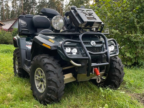 2008 BRP Can-Am Outlander 800, зелёный, 720000 рублей - вид 5