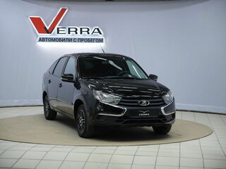2020 Lada (ВАЗ) Granta I Рестайлинг, чёрный, 570000 рублей, вид 3