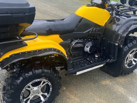 2014 CFMoto CF500, жёлтый, 430000 рублей - вид 4
