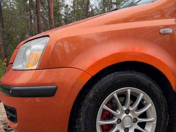 2008 Fiat Panda II, оранжевый, 550000 рублей - вид 10
