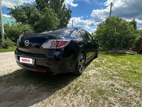 2011 Mazda 6 II (GH) Рестайлинг, чёрный, 800000 рублей - вид 4