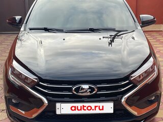 2025 Lada (ВАЗ) Vesta I Рестайлинг (NG), чёрный, 1630000 рублей, вид 2