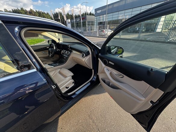 2020 Mercedes-Benz GLC 200 I (X253) Рестайлинг, синий, 3650000 рублей - вид 11
