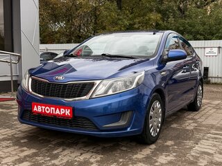 2013 Kia Rio III, синий, 889000 рублей, вид 4