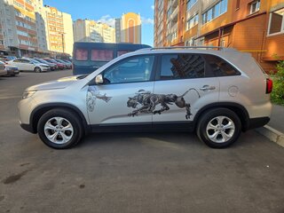 2013 Kia Sorento II Рестайлинг, серебристый, 1650000 рублей, вид 3