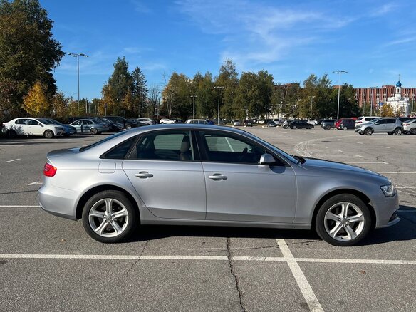 2015 Audi A4 IV (B8) Рестайлинг, серебристый - вид 2