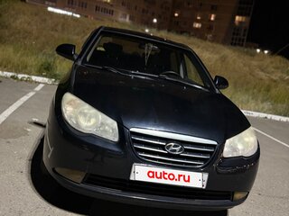 2008 Hyundai Elantra IV (HD), чёрный, 600000 рублей, вид 2