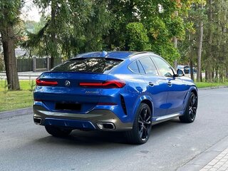 2020 BMW X6 M50d III (G06), синий, 6500000 рублей, вид 3