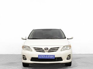 2013 Toyota Corolla X (E140, E150) Рестайлинг, белый, 1239000 рублей, вид 2