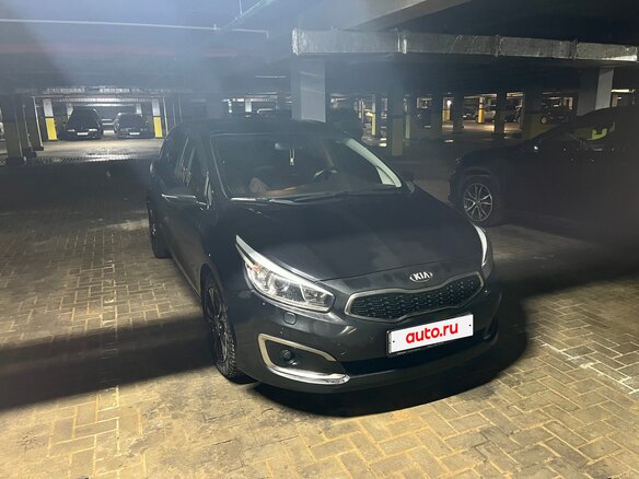 2016 Kia Ceed II Рестайлинг, чёрный