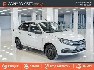 2019 Lada (ВАЗ) Granta I Рестайлинг, белый, 432000 рублей, вид 3