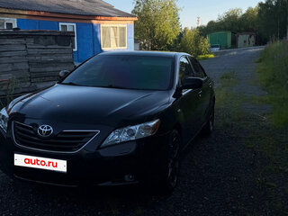 2008 Toyota Camry VI (XV40), чёрный, 1100000 рублей, вид 3