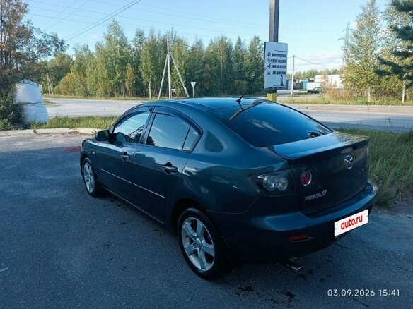 2008 Mazda 3 I (BK) Рестайлинг, серый, 500000 рублей - вид 5