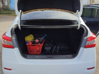 2015 Nissan Sentra VII (B17), белый, 845000 рублей, вид 5