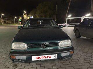 1996 Volkswagen Golf III, зелёный, 120000 рублей, вид 1