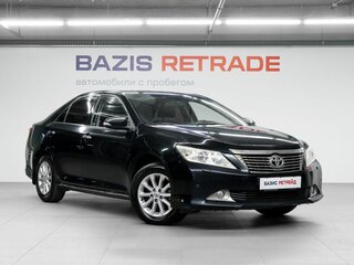 2012 Toyota Camry VII (XV50), чёрный, 1220000 рублей, вид 3