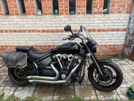 2005 Yamaha XV 1700 Warrior, чёрный, 700000 рублей, вид 1