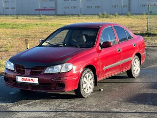 2001 Nissan Almera II (N16), красный, 155000 рублей, вид 1