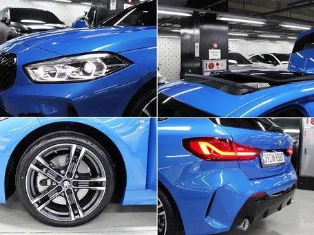 2022 BMW 1 серии 118d III (F40), синий, 2550000 рублей, вид 5