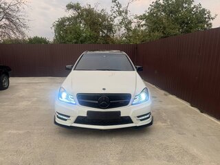 2012 Mercedes-Benz C-Класс 180 BlueEFFICIENCY III (W204) Рестайлинг, белый, 1550000 рублей, вид 2