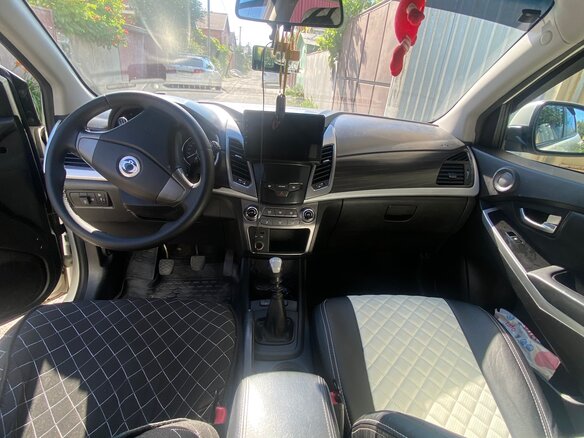 2014 SsangYong Actyon II Рестайлинг, белый, 1195000 рублей - вид 7