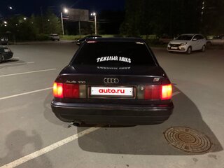 1991 Audi 100 IV (C4), синий, 280000 рублей, вид 3