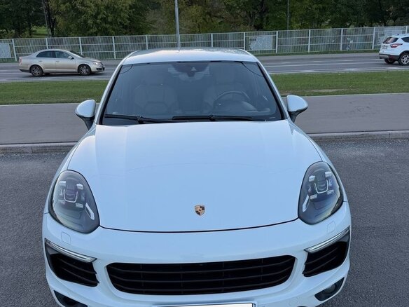 2015 Porsche Cayenne Diesel II Рестайлинг (958), белый, 4500000 рублей - вид 9