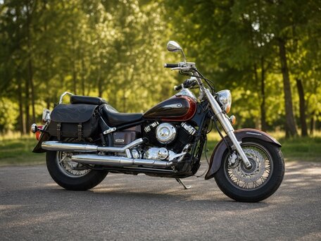 2000 Yamaha XVS400 Drag Star, оранжевый, 285000 рублей, вид 3