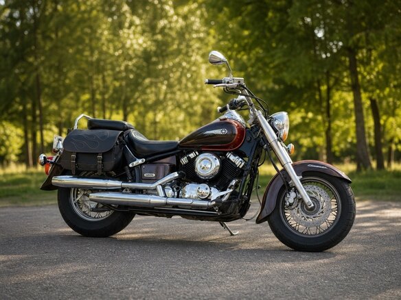 2000 Yamaha XVS400 Drag Star, оранжевый, 285000 рублей - вид 2