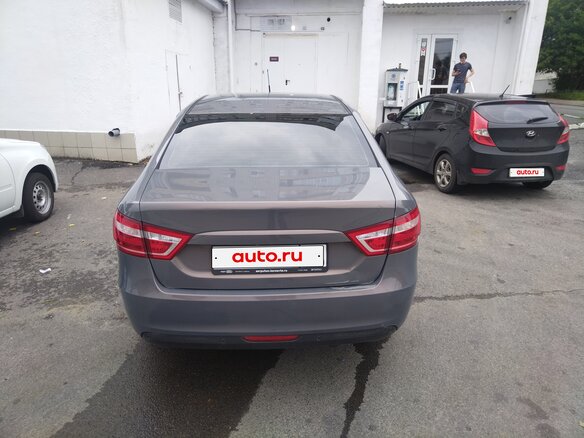 2019 Lada (ВАЗ) Vesta I, серый, 790000 рублей - вид 6