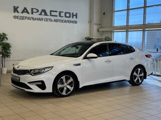 2018 Kia Optima IV Рестайлинг, белый, 1815000 рублей, вид 1