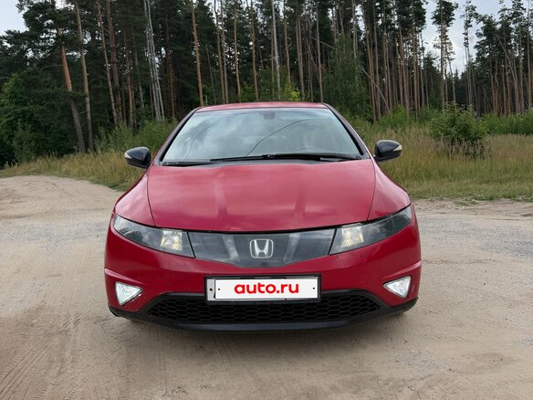 2008 Honda Civic VIII, красный - вид 2