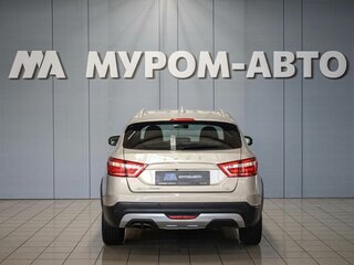 2019 Lada (ВАЗ) Vesta SW Cross I, бежевый, 1190000 рублей, вид 4