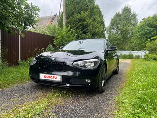 2012 BMW 1 серии 116i II (F20/F21), чёрный, 930000 рублей, вид 5