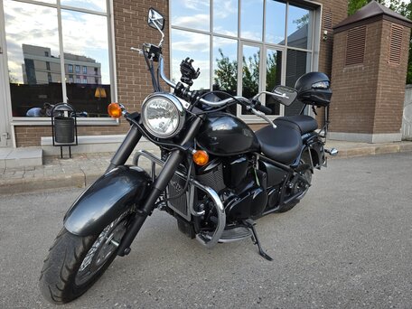 2013 Kawasaki VN900 Vulcan, зелёный, 580000 рублей, вид 3