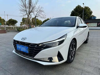 2022 Hyundai Elantra VII (CN7), белый, 1280000 рублей, вид 1