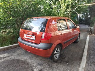 2008 Hyundai Getz I Рестайлинг, красный, 425000 рублей, вид 3
