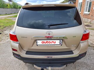 2012 Toyota Highlander II (XU40) Рестайлинг, бежевый, 1900000 рублей, вид 4